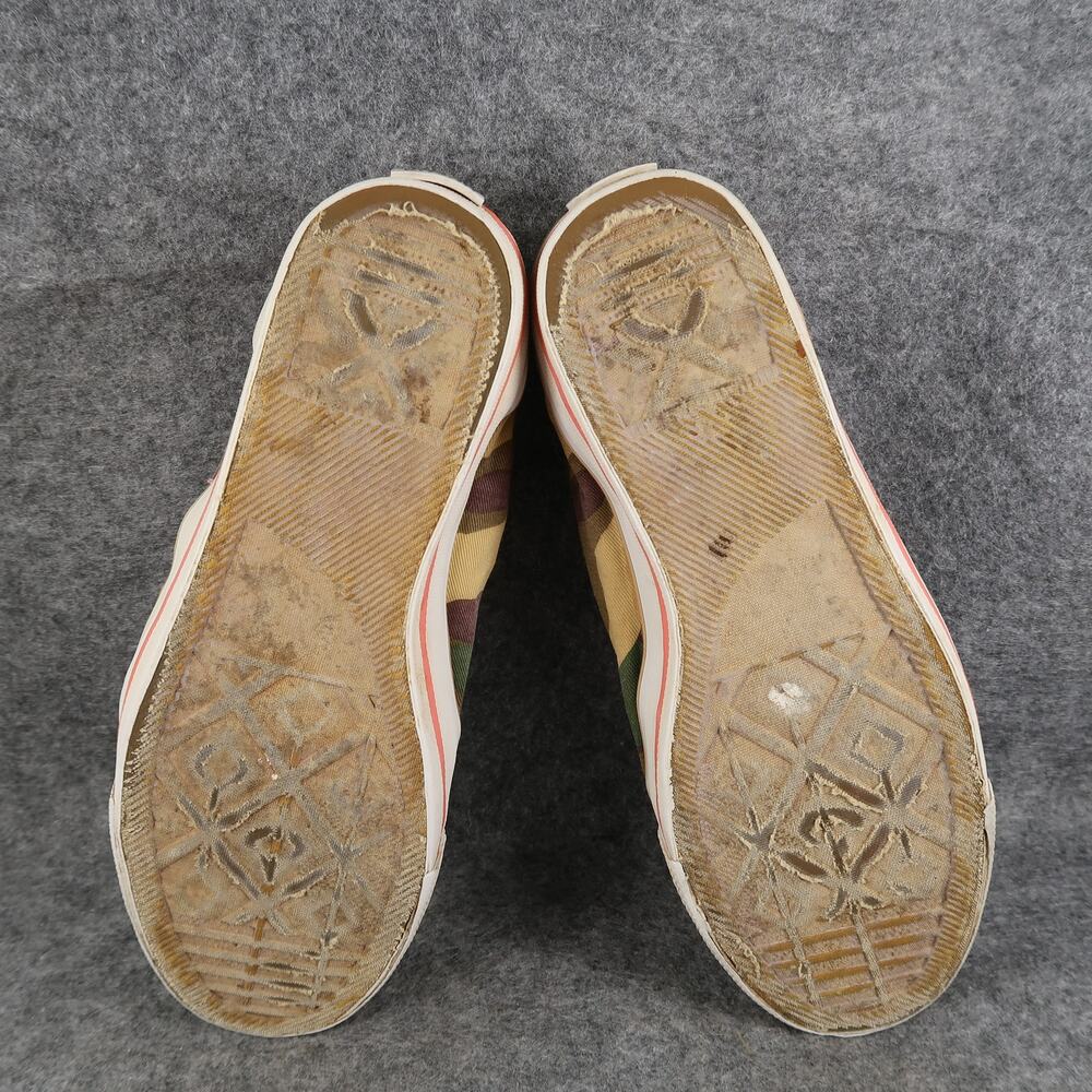 Kitson LA Shoes Womens 7.5 Fashion Sneakers Casual Y2k Lace Up Camo Logo Trainer - Picture 11 of 14